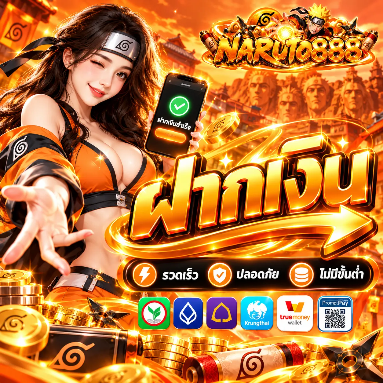 NARUTO888 - ฝากเงิน